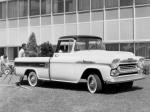 Chevrolet Apache 31 Cameo Fleetside Pickup Truck 1958 года